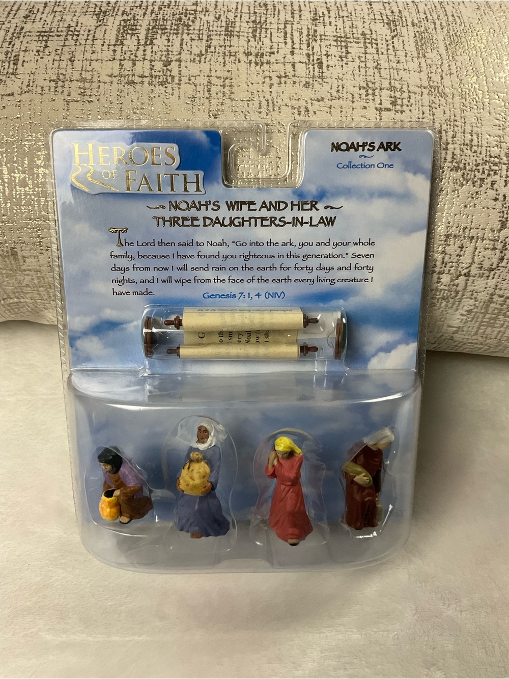 Heroes of Faith Noah’s Wife and Her Three Daughters in Law Figures